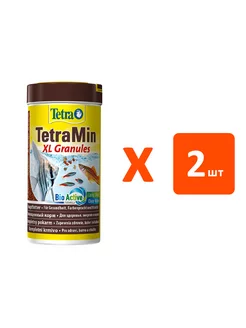 Корм крупные гранулы TetraMin XL Granules для рыб 250 мл 2шт