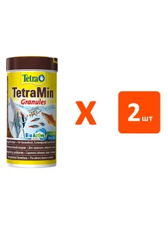 Корм гранулы TetraMin Granules аквариумных рыб 250 мл 2 шт