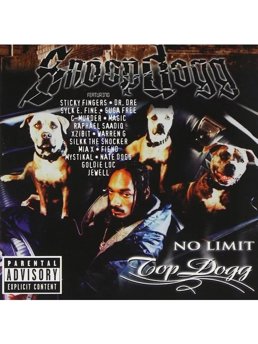 ПЛАСТИНОК.НЕТ Snoop Dogg Обложка винила No Limit Top Dogg