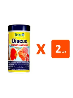 Корм гранулы Discus Color Granules окраса дискусов 250мл 2шт