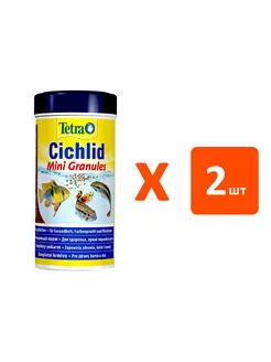 Корм гранулы Cichlid Mini Granules мелких цихлид 250 мл 2 шт Tetra 230568063 купить за 1 259 ₽ в интернет-магазине Wildberries