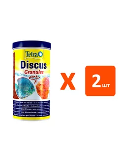 Корм гранулы Discus Granules для рыб дискусов 1 л 2 шт