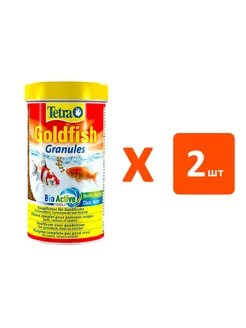 Корм Goldfish Granules аквариумных золотых рыб 500 мл 2 шт