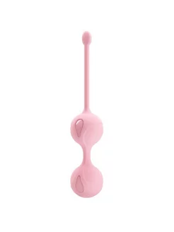 Нежно-розовые вагинальные шарики Kegel Tighten Up I