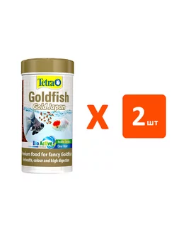 Корм Goldfish Gold Japan селекционных золотых рыб 250 мл 2шт