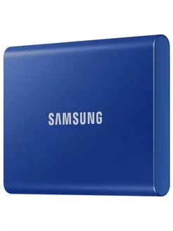 Внешний жесткий диск 1 ТБ USB SSD Portable T7 для ПК, синий Samsung 230632980 купить за 13 180 ₽ в интернет-магазине Wildberries