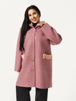 Пальто укороченное демисезонное с капюшоном Cassidy 230644436 купить за 5 648 ₽ в интернет-магазине Wildberries
