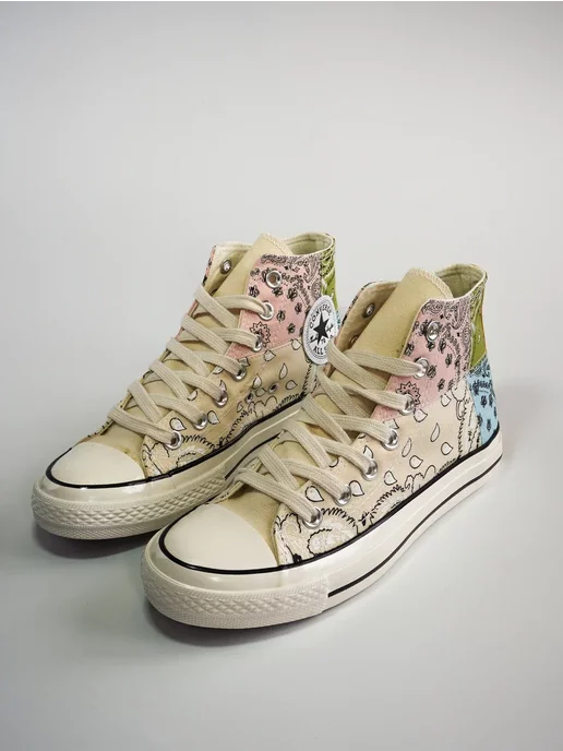 CONVERSE кеды конверсы, голубой, фото 8