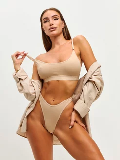 Комплект нижнего белья из хлопка Marchione 230736303 купить за 783 ₽ в интернет-магазине Wildberries