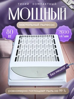 пылесос для маникюра настольный мощный