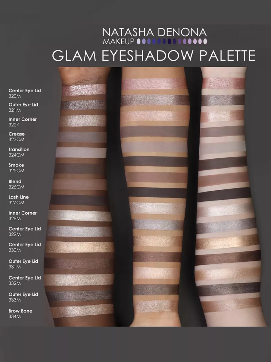 Glam palette natasha denona discount