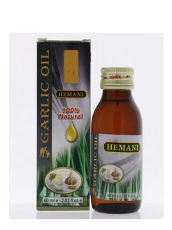 Натуральное масло чеснока garlic oil 60 мл Hemani 230759542 купить за 408 ₽ в интернет-магазине Wildberries