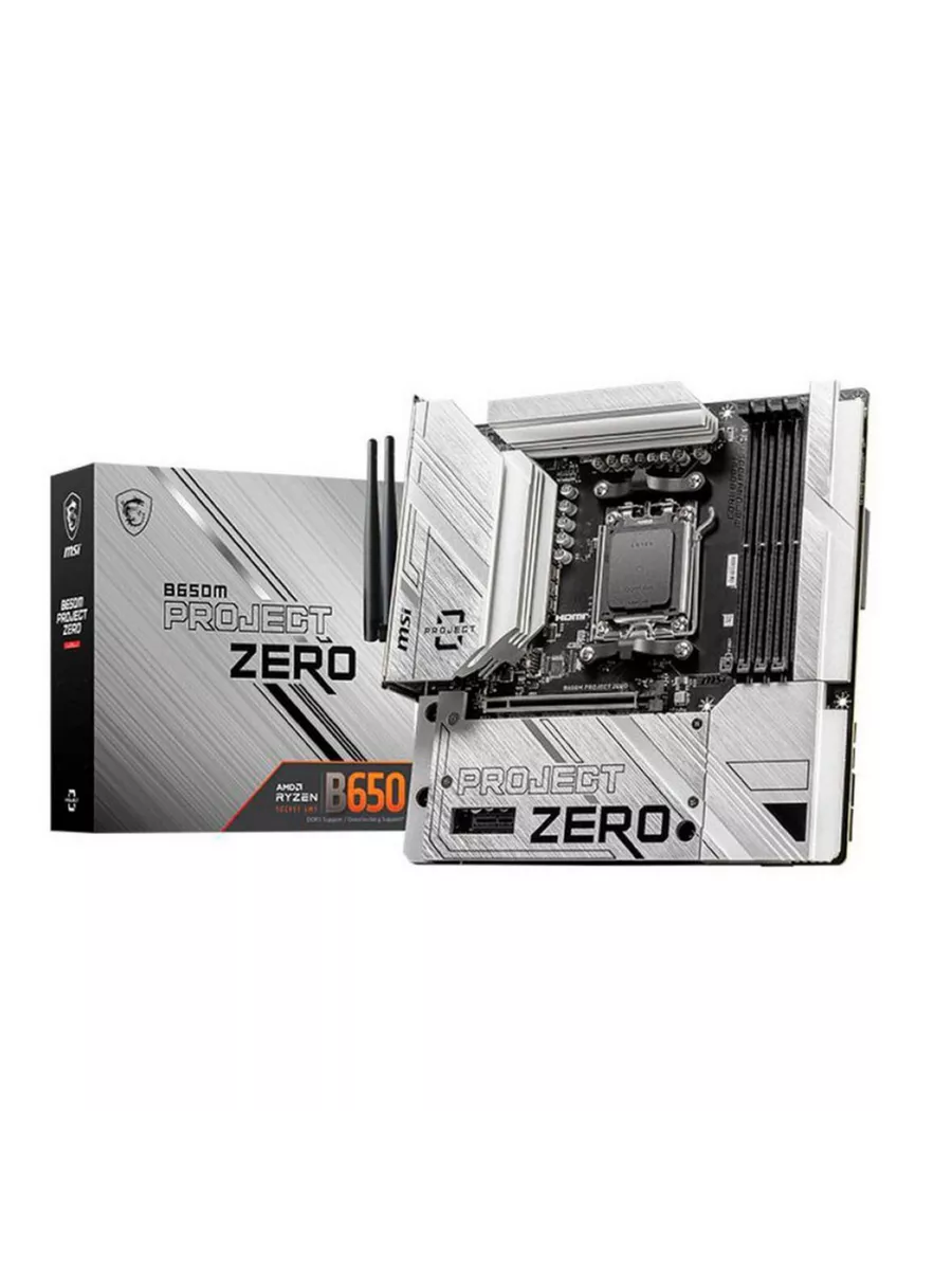 Материнская плата B650M PROJECT ZERO MSI 230768644 купить в интернет‑магазине Wildberries