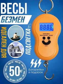 Высокоточные ручные электронные весы безмен до 50 кг