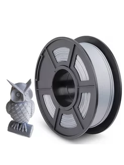 Филамент NVPRINT PLA+ Silver для 3D печати