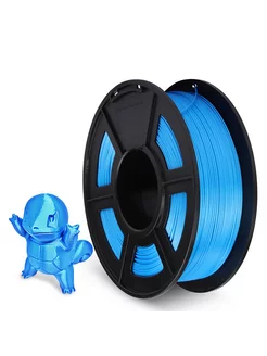 Филамент NVPRINT Silk PLA+ Blue для 3D печати