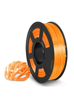 Филамент NVPRINT TPU Trans. Orange для 3D печати