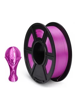 Филамент NVPRINT Silk PLA+ Purple для 3D печати