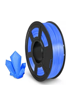 Филамент NVPRINT TPU Trans. Blue для 3D печати