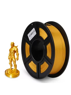 Филамент NVPRINT Silk PLA+ Light gold для 3D печати