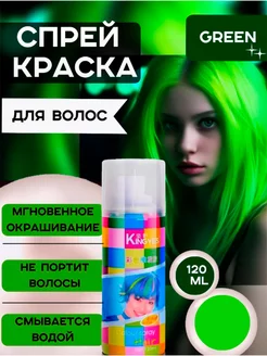 Цветная краска спрей для волос