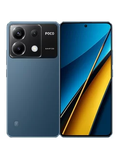 Смартфон POCO X6 5G Blue 8/256 ГБ (23122PCD1G) POCO 230835363 купить за 26 093 ₽ в интернет-магазине Wildberries