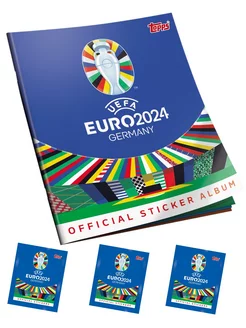 Стартовый набор EURO 2024 альбом и 24 наклейки Topps 230836346 купить за 1 213 ₽ в интернет-магазине Wildberries