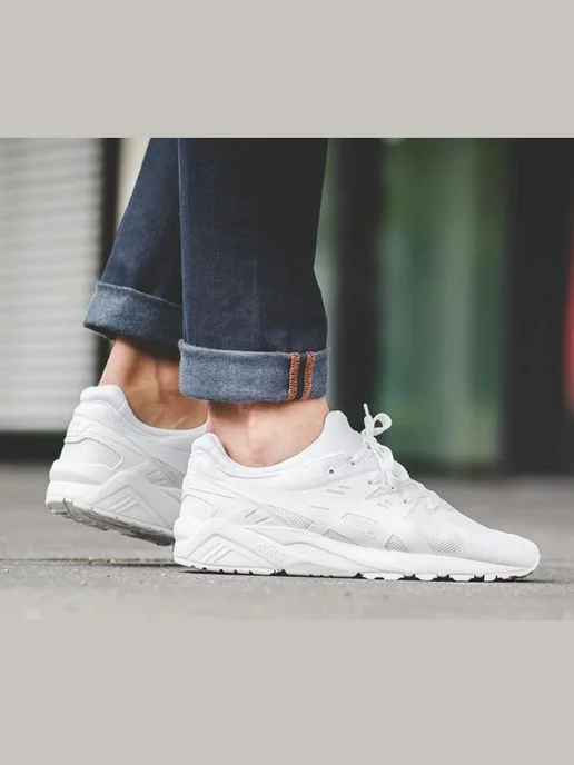 Asics gel kayano evo white hotsell