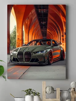 Картина bmw бмв машины ARTpoly 230878605 купить за 4 500 ₽ в интернет-магазине Wildberries