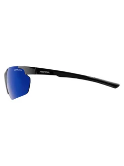 Очки солнцезащитные ALPINA Defey HR Black Gloss/Blue Mirror alpina