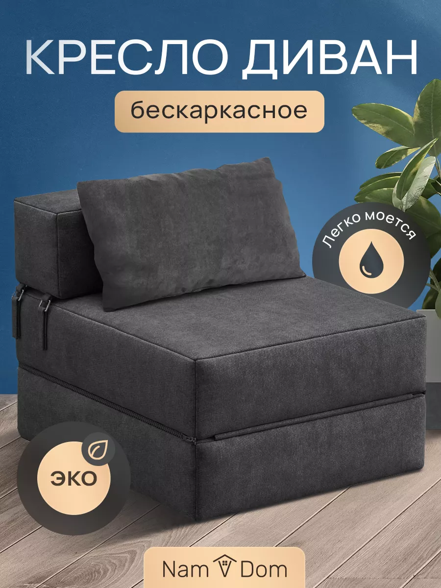 Бескаркасное кресло....