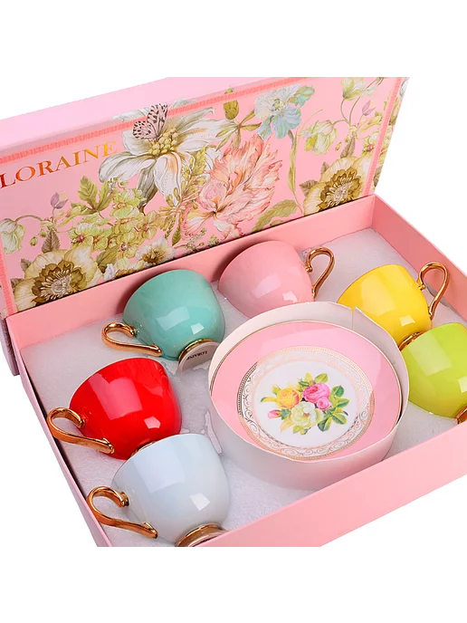 Чайный сервиз на 6 персон 200 мл подарочный - фото 5