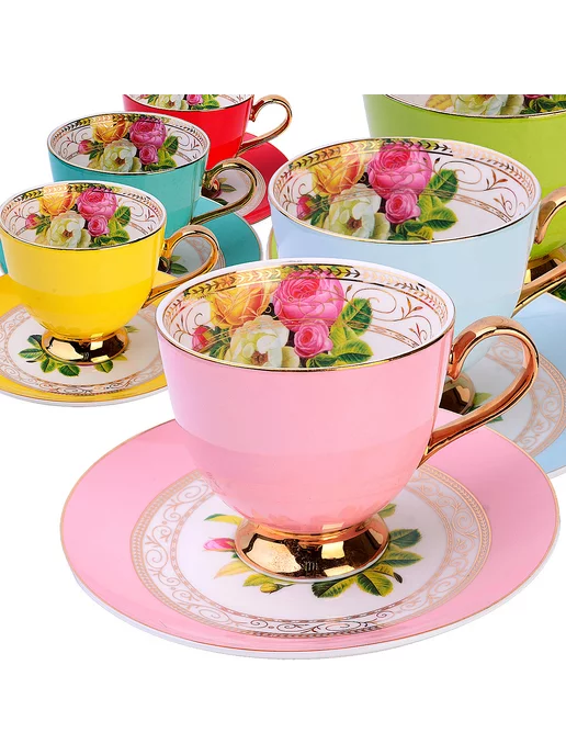 Чайный сервиз на 6 персон 200 мл подарочный - фото 9