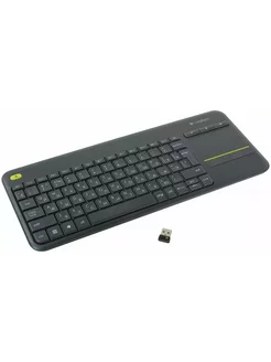 Беспроводная клавиатура K400 Plus (русский) Logitech 230910625 купить за 2 790 ₽ в интернет-магазине Wildberries