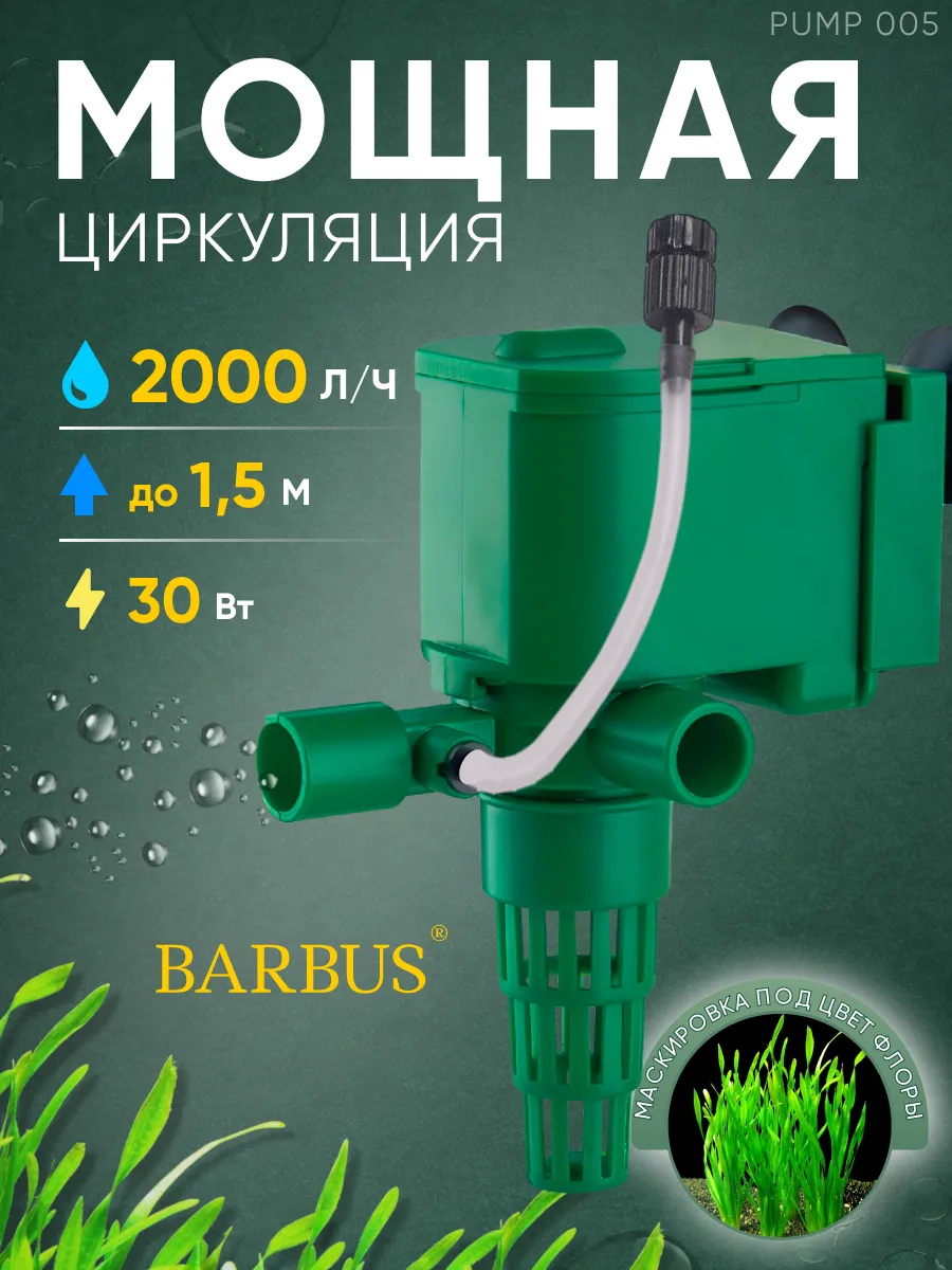 Помпа для аквариума 2000 л ч