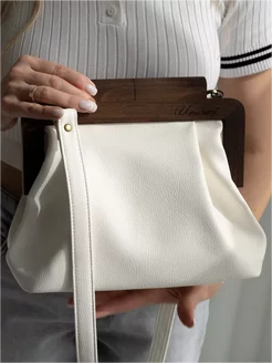 Сумка саквояж на плечо кросс-боди деревянная ручка Unusual_bag 230927032 купить за 6 036 ₽ в интернет-магазине Wildberries