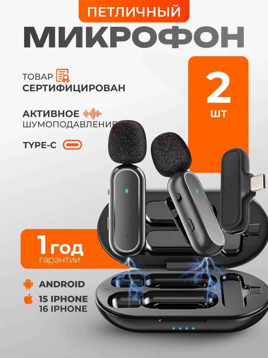 Микрофон петличный...