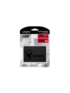 240 ГБ Внутренний SSD диск A400 (SA400S37 240G) Kingston 230942271 купить за 2 894 ₽ в интернет-магазине Wildberries