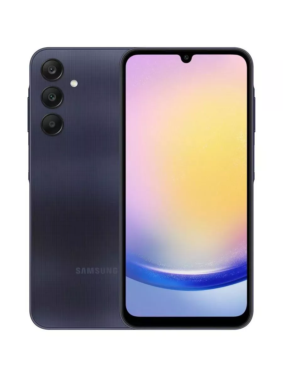 Смартфон Galaxy A25 8+256 ГБ тёмно-синий Samsung 230949326 купить