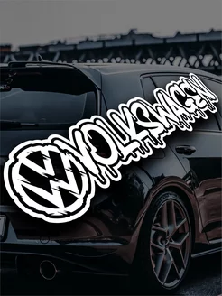 Наклейка на авто Фольксваген Volkswagen