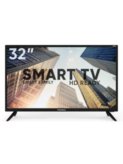 Телевизор 32" SM-LED32M09S(черный) SmartTV Soundmax 230964552 купить за 11 997 ₽ в интернет-магазине Wildberries