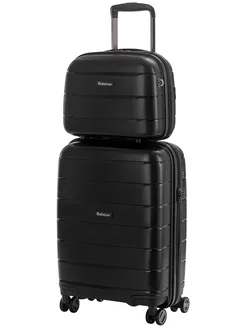 Комплект чемодан S маленький и бьюти-кейс Robinzon 231175555 купить за 8 059 ₽ в интернет-магазине Wildberries