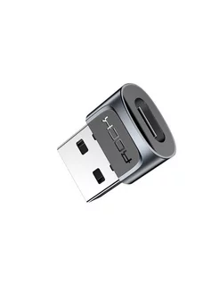 Адаптер USB-A to USB-C переходник с USB на Type-C Rock 231238700 купить за 329 ₽ в интернет-магазине Wildberries