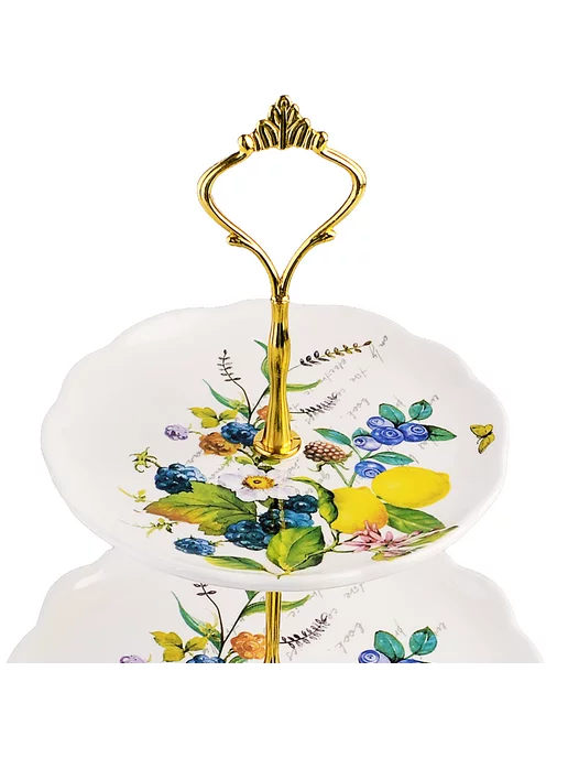 Фруктовница Конфетница сервировочная 3 яруса - фото 6