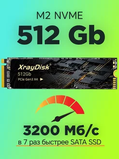 M2 SSD диск 512 гб внутренний NVME накопитель PCI-e 3.0 XrayDisk 231288070 купить за 4 740 ₽ в интернет-магазине Wildberries