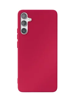 Чехол на Samsung A34 Silicone Case, маджента