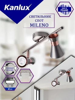 Спот MILENO EL-2I ASR-AN Kanlux 231293995 купить за 1 835 ₽ в интернет-магазине Wildberries