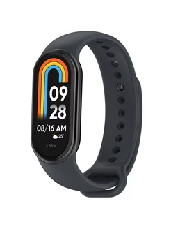 Ремешок силиконовый для фитнес-браслета Xiaomi Mi band 8