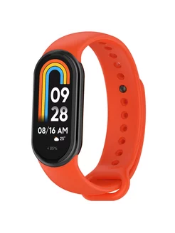 Ремешок силиконовый для фитнес-браслета Xiaomi Mi band 8