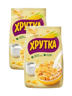 Готовый завтрак хлопья кукурузные хрустящие 320 г х 2 шт